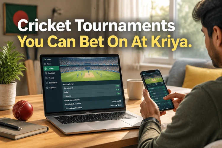 Cricket Tournaments You Can Bet On At Kriya